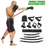 Boxing arm leg bounce strength training device